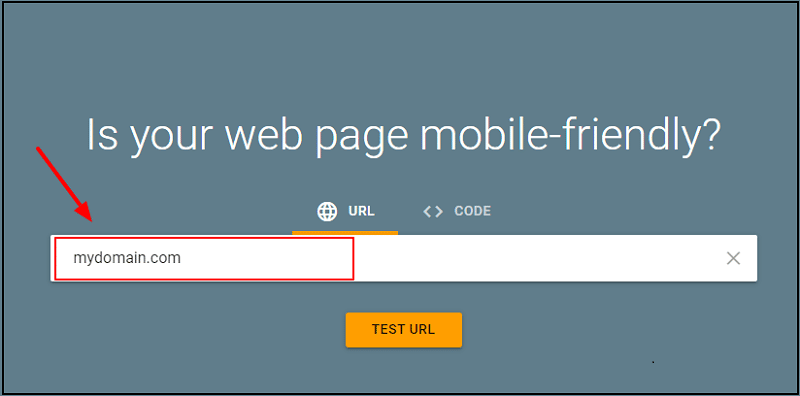 mobile friendly test in google search console