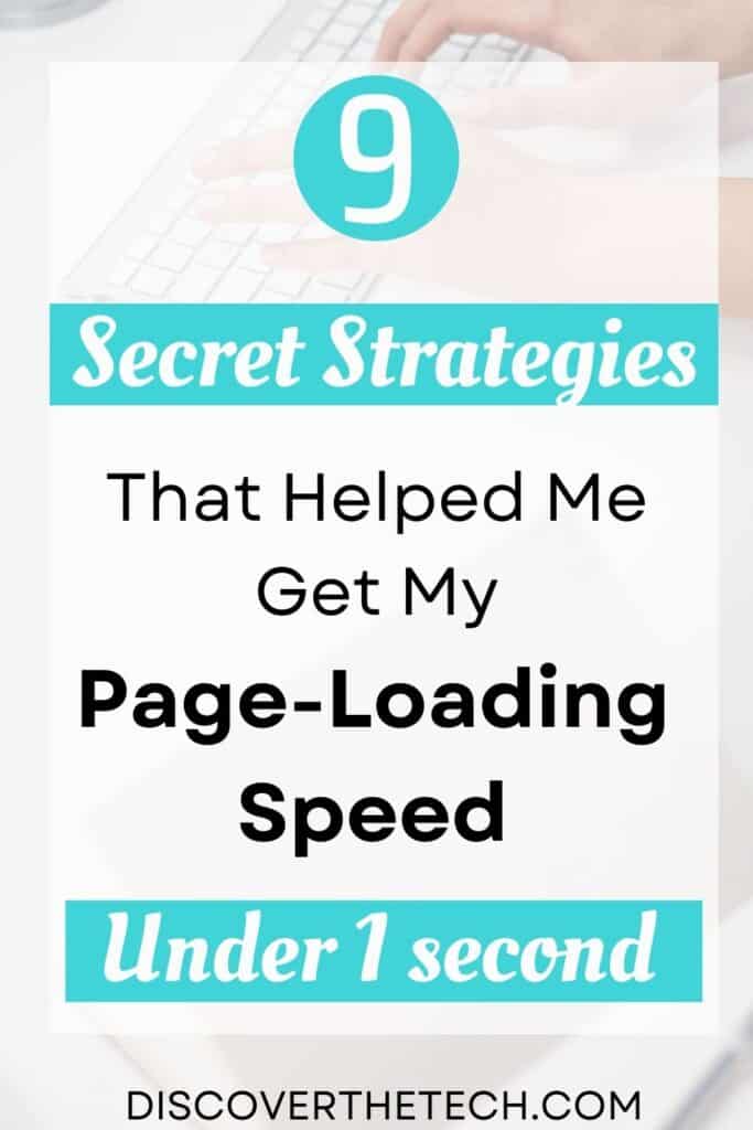 strategies reduce page loading speed