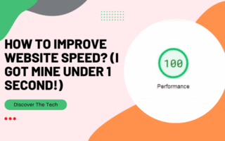 How To improve your website speed? (I Got Mine Under 1 Second!)