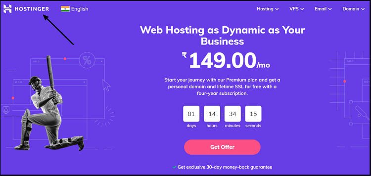 Hostinger best cheap hosting in India