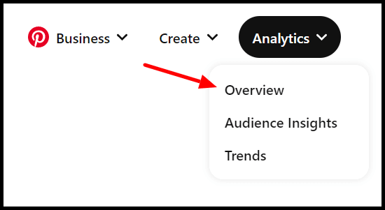 Pinterest analytics overview