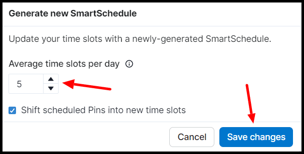 generate new tailwind smart schedule