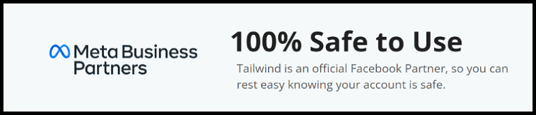 tailwind official facebook and instagram partner 2023