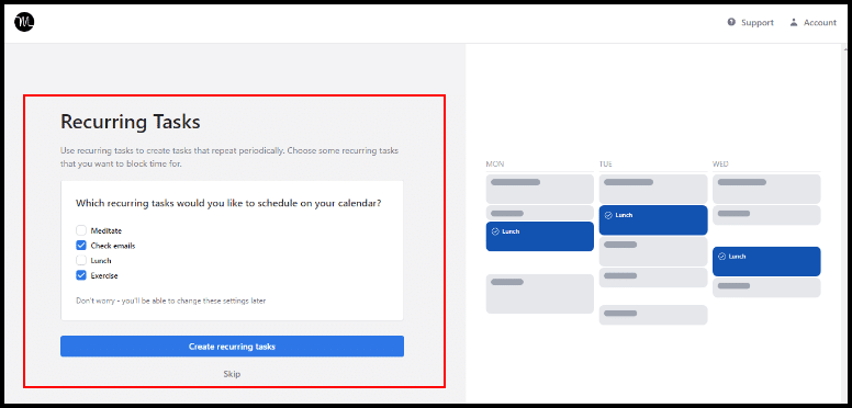 Recurring Task Scheduler