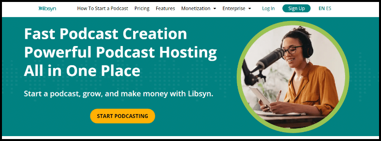 Libsyn Homepage