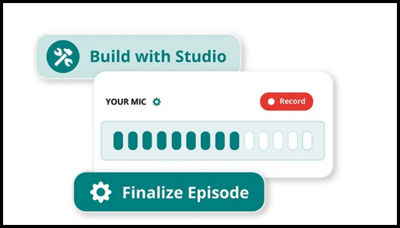Built-in Podcast Recording And Creation Tools